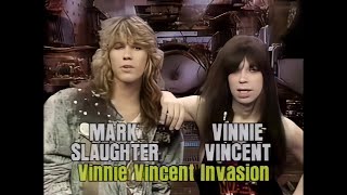 MTV: Headbanger's Ball - Vinnie Vincent & Mark Slaughter Host (1988) (1980s Glam Metal) [HQ/HD/4K]
