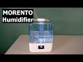 Morento 45l cool mist air humidifier unboxing  testing