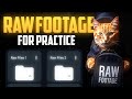 Raw footage for editing practice  full pack  with download link