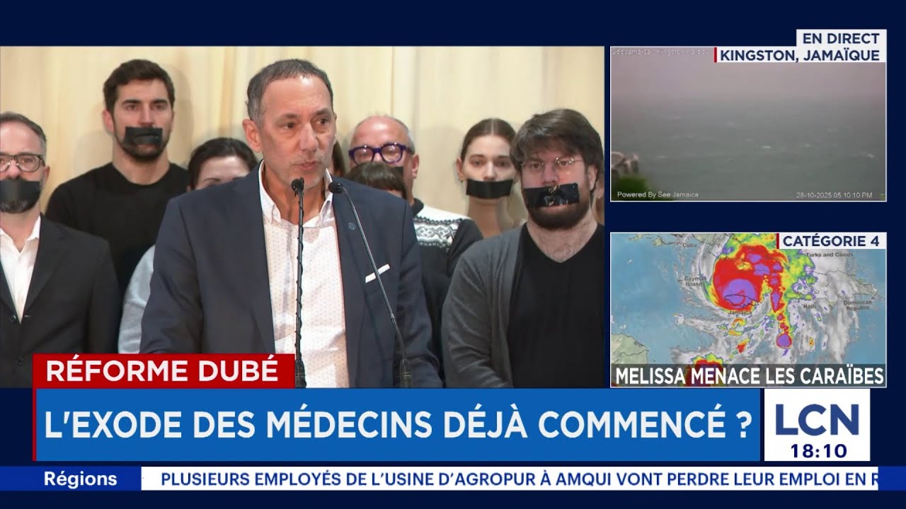 Réforme Dubé: l'exode des médecins déjà commencé?