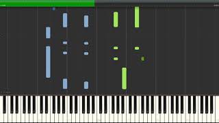 Radiohead - Spectre Piano Tutorial (Synthesia)