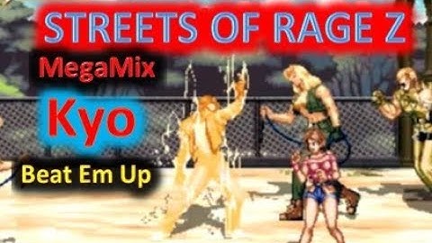 Streets of Rage Z MegaMix (KYO) Full Gameplay OpenBor