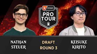 Round 3 | Nathan Steuer vs. Keisuke Kirito | Draft | #PTMSH