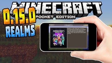 MCPE 0.15.0 UPDATE RELEASED!!! - Beta Realms Gameplay - Minecraft PE (Pocket Edition)