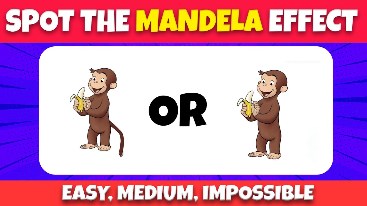 Is Your Memory LYING to You? 40 Question Mandela Effect Trivia! - Easy ...