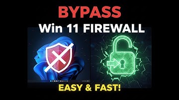 BYPASS Windows 11 Firewall: ULTIMATE Guide
