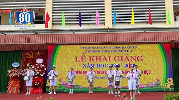 THẦY VÀ TRÒ TRƯỜNG THCS NGUYỄN DU | HÂN HOAN CHÀO ĐÓN LỄ KHAI GIẢNG NĂM HỌC MỚI 2025-2026. #vietnam 