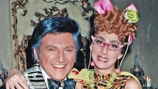 Cher (as Laverene) visits Liberace at home (1974)