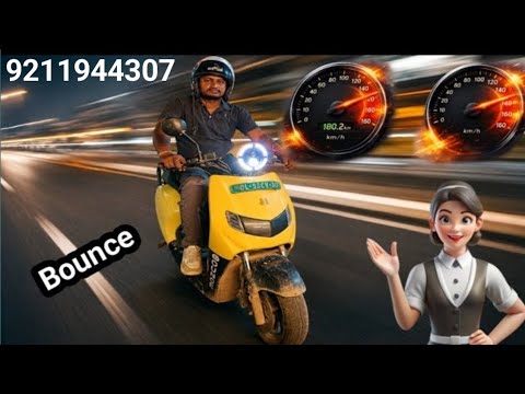 Bounce EV Electric 🔥 High-Speed Electric Scooter Review | Top Speed, Range, Price, and the Full T...