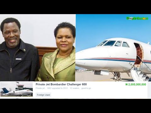Prophet TB Joshua Private Jet Put Up For Sale Online By Aggrieved Disciples