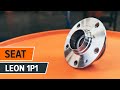 How to change rear wheel bearing on SEAT LEON 1P1 [TUTORIAL AUTODOC]