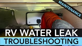 RV Water Leak Troubleshooting