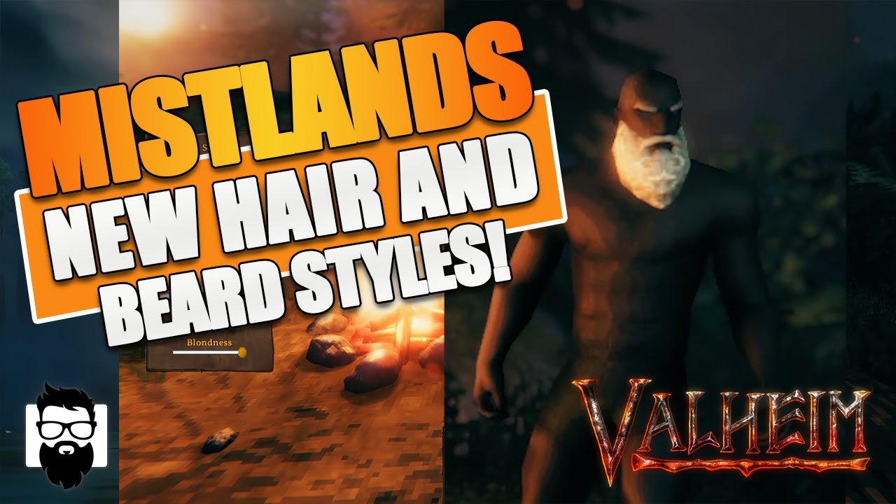 Valheim Mistlands New Hair And Beard Styles! OneLastMidnight