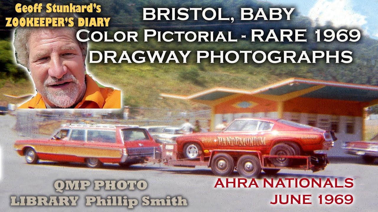 Thunder Valley Nationals BRISTOL 1969 AHRA Rare DRAG RACING Фотографии ZL1 Camaro Sox Landy+ (nhra)