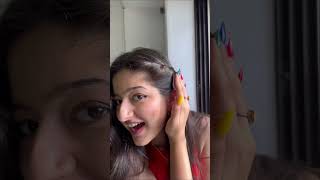 Easy 1 Minute Hairstyles for Long Hair & Chubby Faces | Jhanvi Bhatia screenshot 5