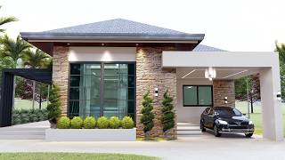 HOUSE DESIGN | 9 X 15 Meters (29.5 ft by 49.2ft) with 4 Bedroom