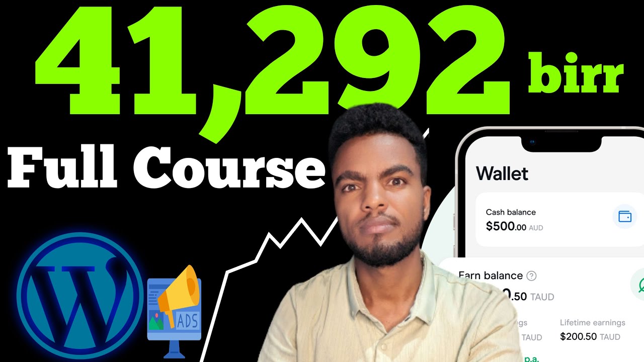 በዌብሳይት በወር 41,2092 | How to make money online in ethiopia