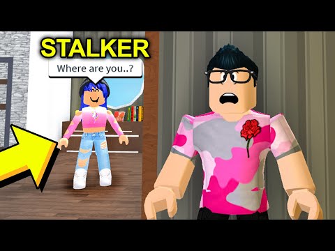 I Had To Hide From A Stalker But She Broke Into My House Roblox Bloxburg Youtube - my creepy stalker wants me dead roblox youtube max