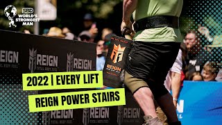 EVERY LIFT | Reign Total Body Fuel Power Stairs | 2022 SBD World's Strongest Man