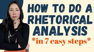 Details How to do a Rhetorical Analysis in 7 Easy Steps News