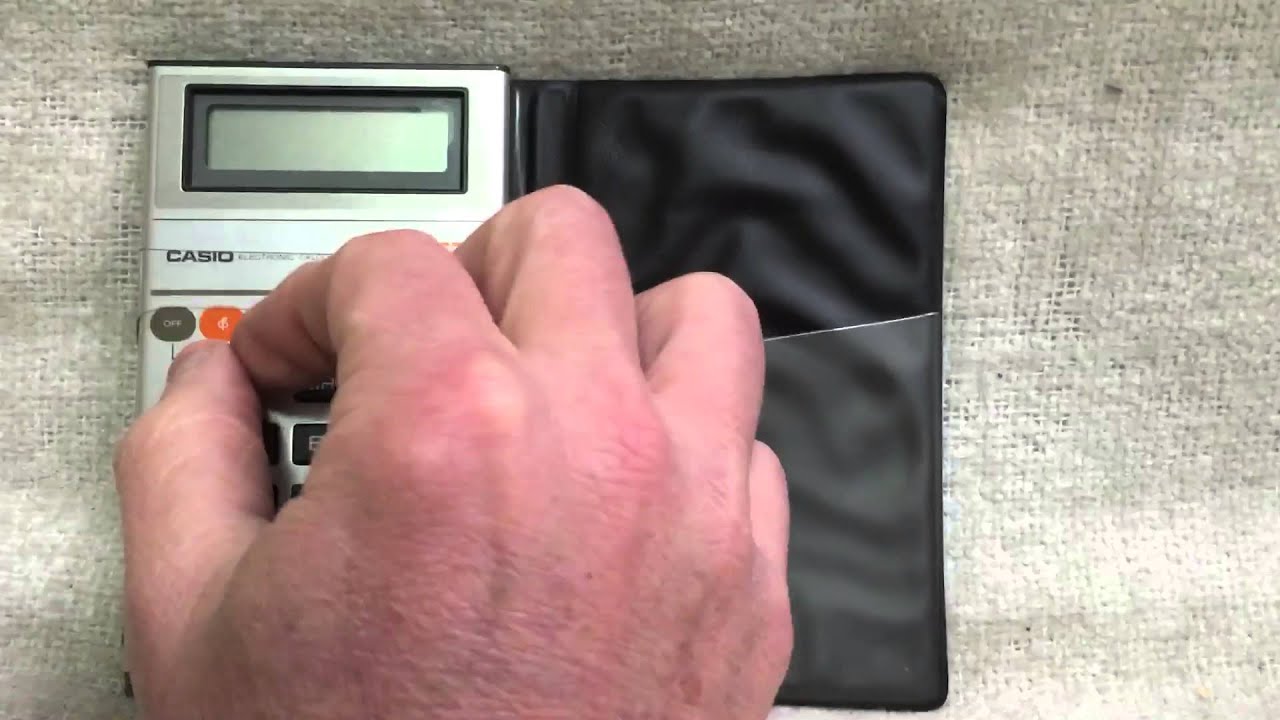 Casio Mg 0 Electronic Calculator W Melody Game Youtube