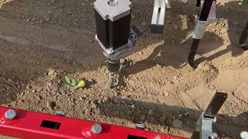 Precisieschoffel prototype tussen savooikool