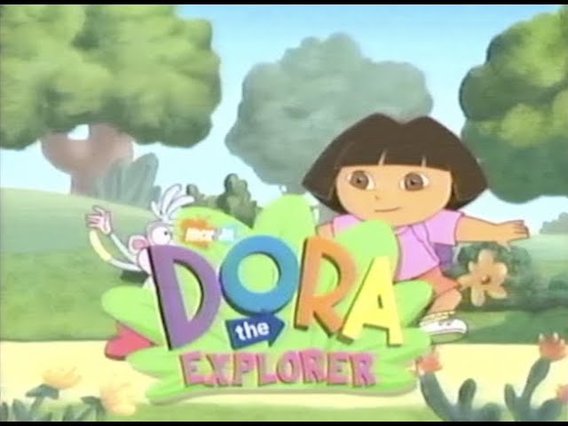 Dora the Explorer on Nick Jr Commercial from 2000 class=