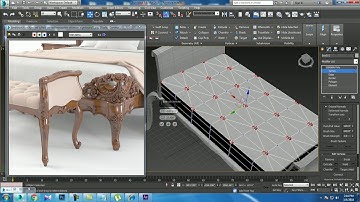 Tutorial on Modeling a furniture in 3dsmax ( Part 2)