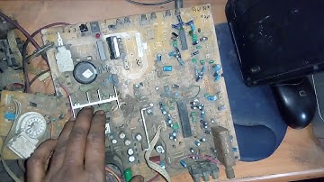 TCL CRT TV service mode