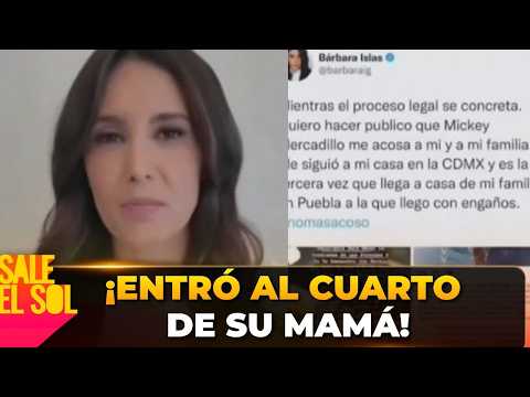 ¡Bárbara Islas DENUNCIA 4C0S0 de un FAN por más de SIETE AÑOS! I Sale el Sol
