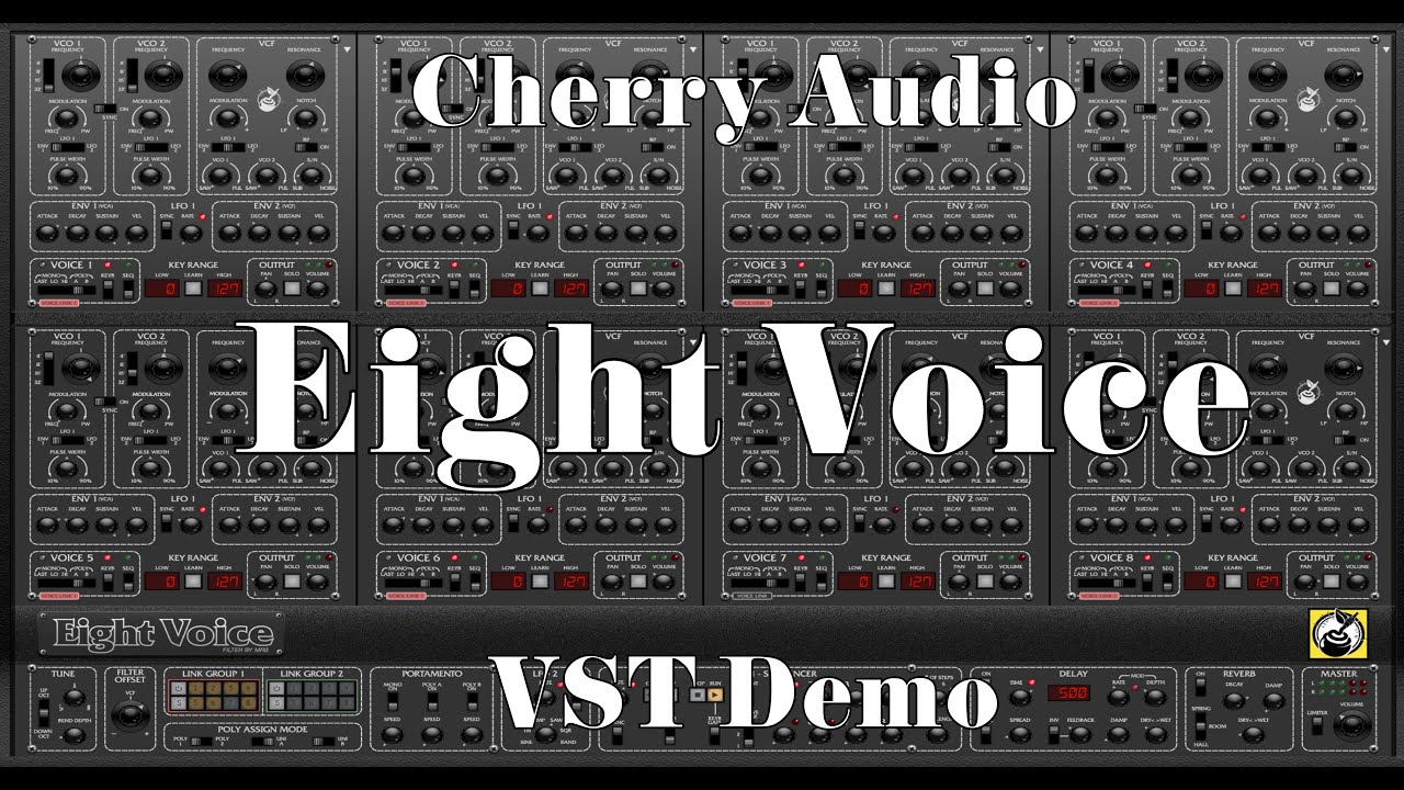 Cherry Audio Eight Voice VST Demo YouTube