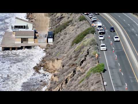Cliffside Crack is Getting Closer to Pacific Coast HWY