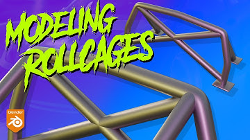 How to make a Roll Cage in Blender - Speed Modeling Tips & Tricks