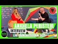 ALBANIA EUROVISION 2021: Anxhela Peristeri - Karma (INTERVIEW - AFTER 2ND REHEARSAL)