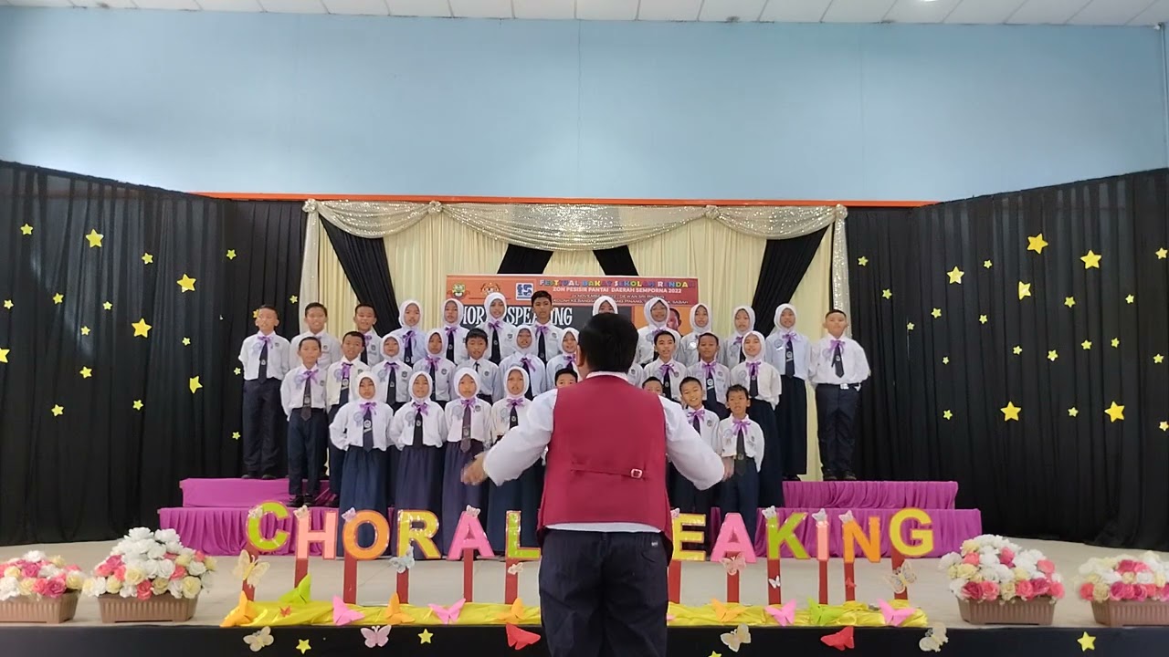 CHORAL SPEAKING - SK SIMUNUL SEMPORNA-FESTIVAL BAKAT 2022 ZON PESISIR PANTAI SEMPORNA
