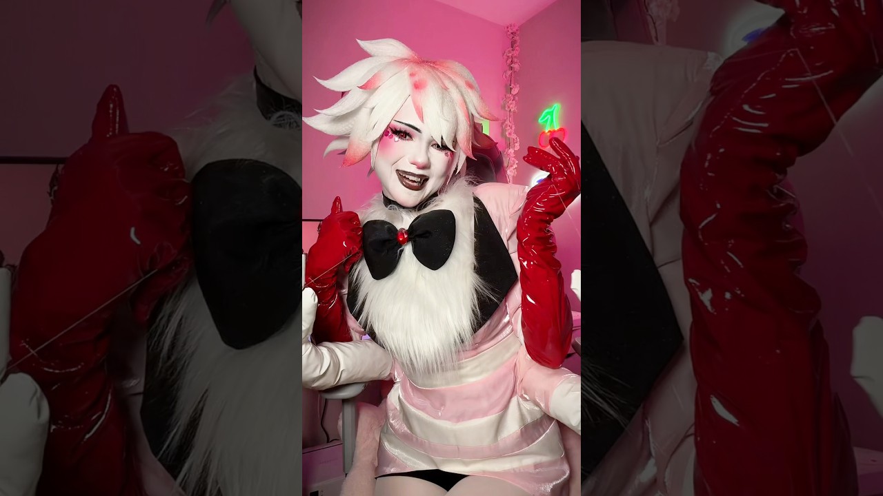 Hazbin Hotel Cosplay + Set Up Reveal with Razer! Opinions?! #hazbin #hazbinhotel #cosplay