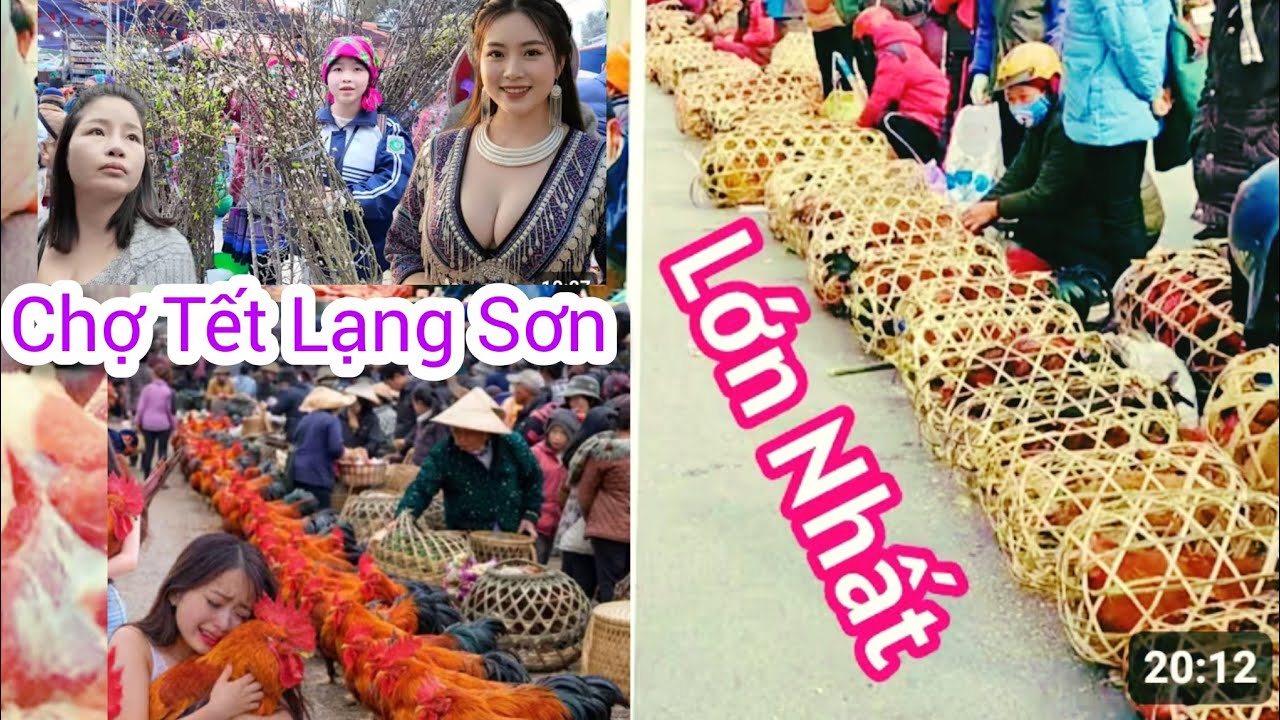 Không Thể Tin Nổi Chợ Phiên Lạng Sơn Cuối Năm 27/12/2025 (ÂL) Bà Con Ra Chợ Mua Sắm Đông Như Này