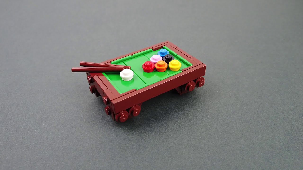 LEGO Pool Table (Tutorial) - YouTube