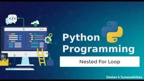 Nested loops in Python - Multiplication Table using python - tutorial 07