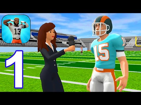 Hyper Touchdown 3D - Gameplay Walkthrough Part 1 Level 1 - 24 New Mobile Game (Android,iOS)