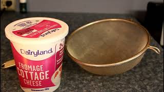 Making Dry Cottage Cheese