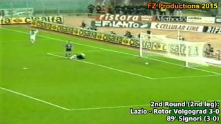 1997-1998 Uefa Cup: SS Lazio All Goals (Road to the Final)