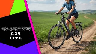 DUOTTS C29 Lite 😎 Miejski elektryczny rower 250W / Recenzja 4K
