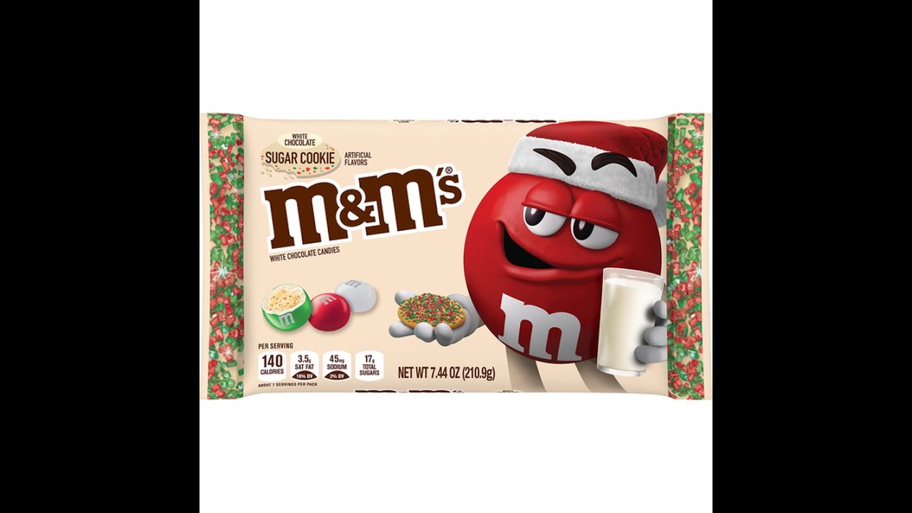 White Chocolate Sugar Cookie M&M's