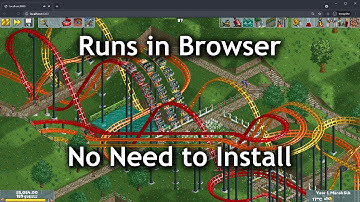 RollerCoaster Tycoon as a Browser Game | OpenRCT2, WebAssembly
