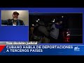 Inmigrante deportado a Esuatini, África, expone en vivo las condiciones de su encierro