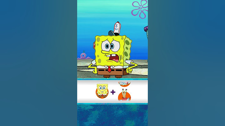 Bob Esponja | 🧽 + 🐌 = 🤔 | cada vez que Bob Esponja fingía ser otra persona #Shorts