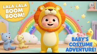 Lala Lala Boom Boom – Baby’s Costume Adventure! 🦁✨ | Funny Baby Cartoon for Kids screenshot 5