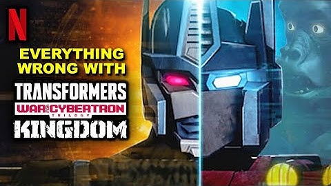 Alles wat mis is met Netflix Transformers War For Cybertron Trilogy Kingdom (met Keyan Carlile)