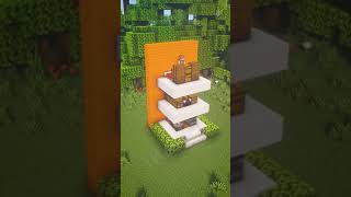 Трехэтажный дом 5х5 #майнкрафт ♥️ #minecraftbuilding #minecraft #fyp